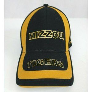 New Men's Fontanelle Missouri Mizzou Tigers Black & Gold Adjustable Baseball Cap